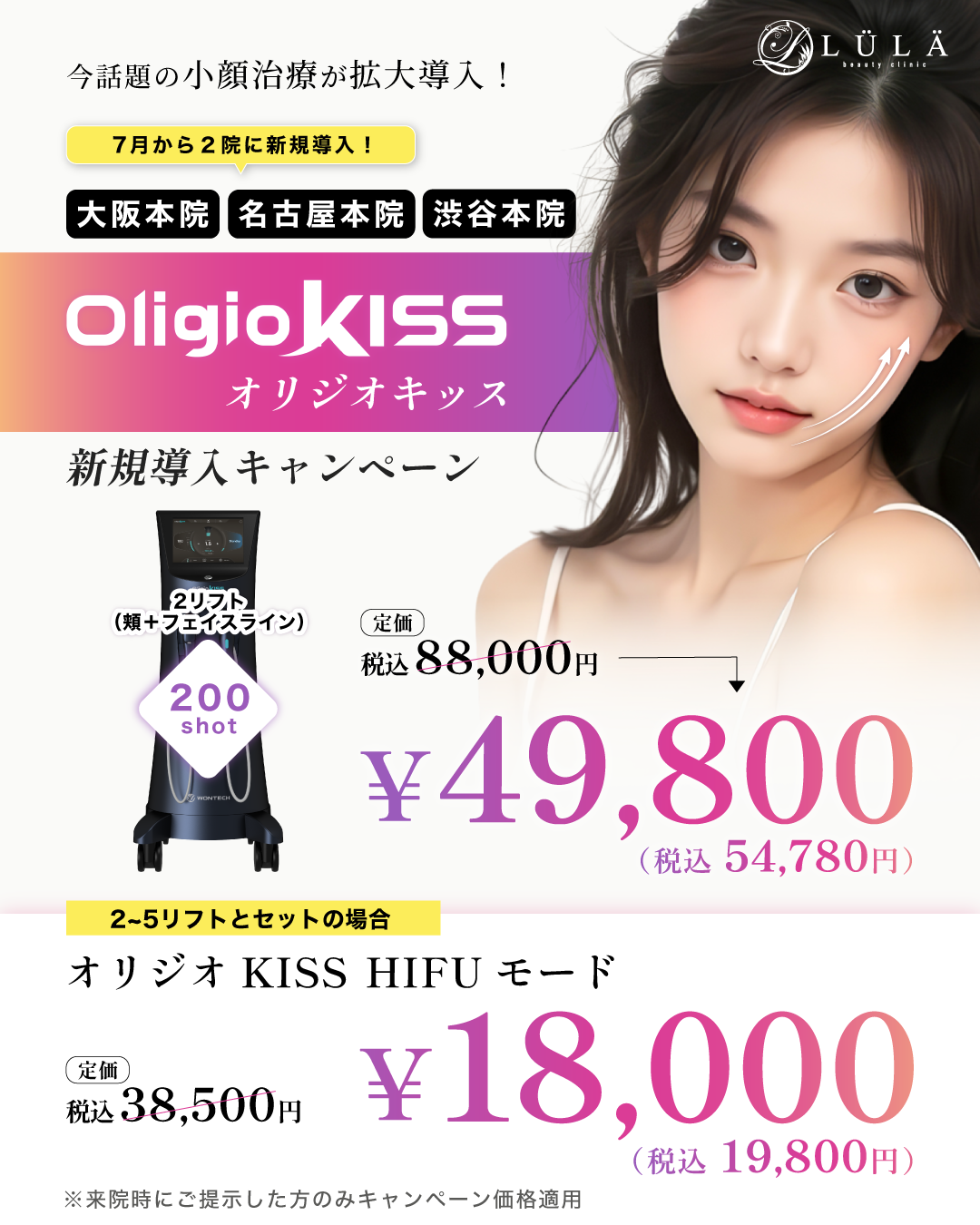 オリジオKissとは